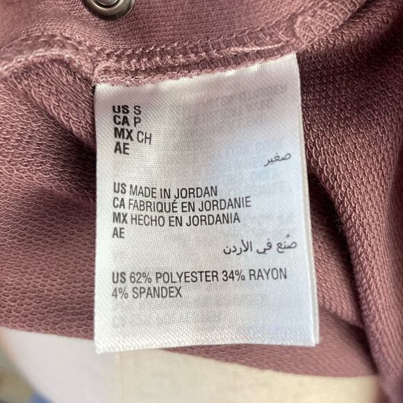 NWT Ideology Mauve Long Sleeve Top Size S - Picture 7 of 8